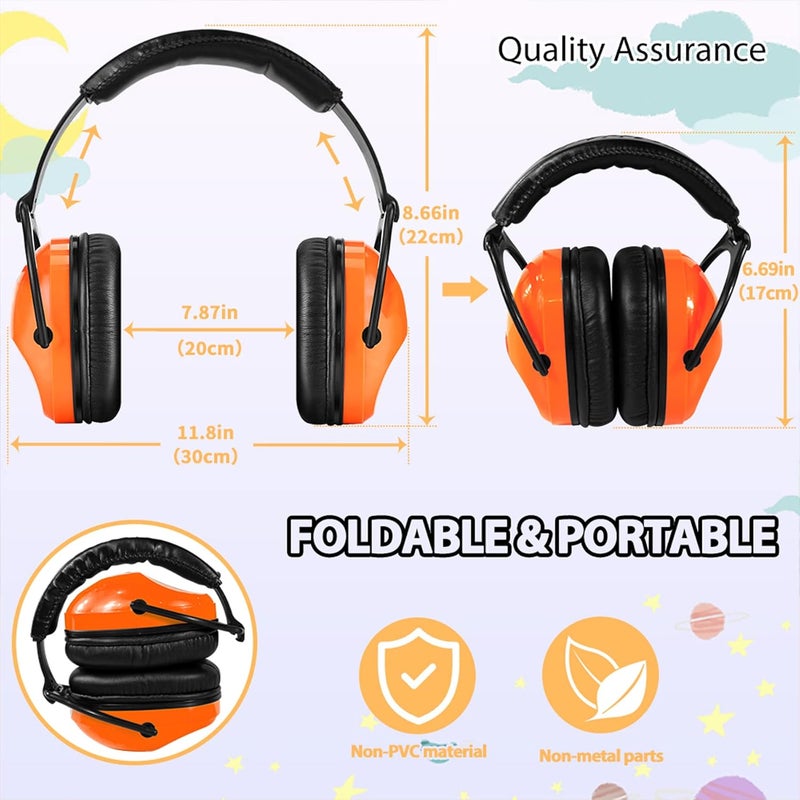 Zohan 030 Kids Noise Cancelling Headphones for Autism Kids Ear Protection - Image 5
